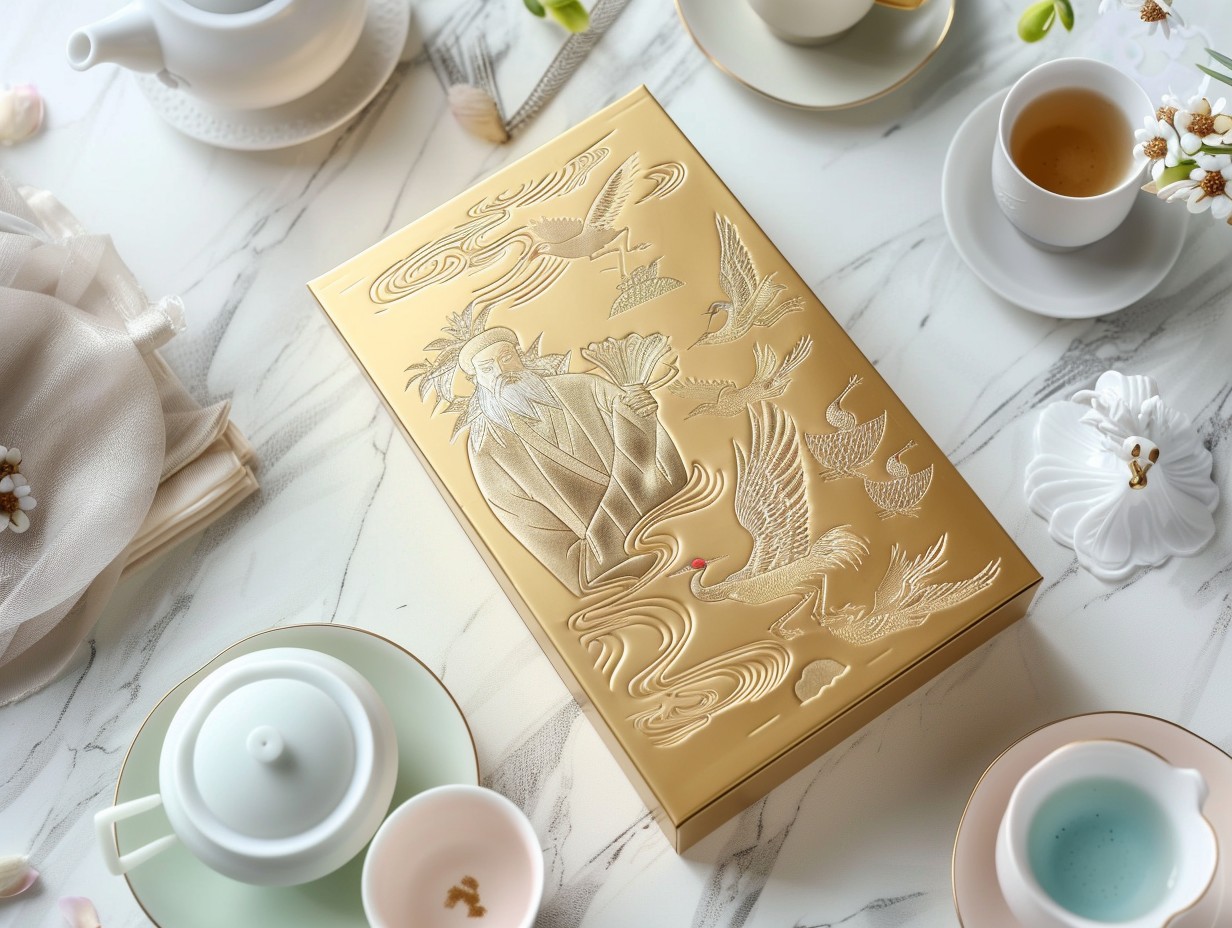 茶叶旋转式包装盒印刷不再难：深圳罗湖茶叶冷烫包装盒订做厂家案例解读