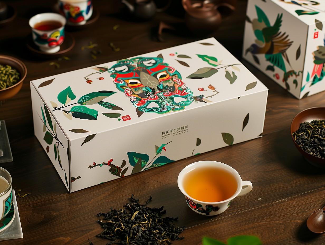 茶叶掀盖式高端包装盒子定制新高度：禅城茶叶包装盒子定制批发市场印刷案例点评